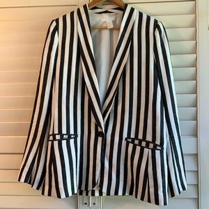H&M Black and White Blazer
